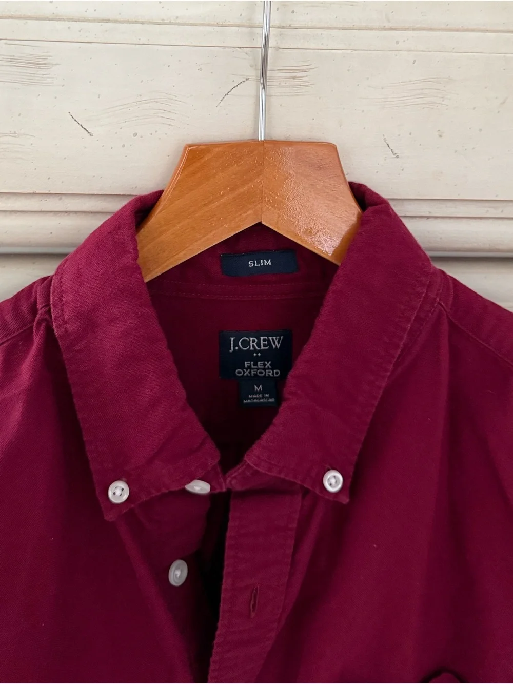 J. Crew Flex Oxford Preppy Button Shirt